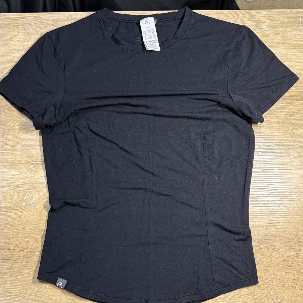 Oner Active Mellow Soft Black Short Sleeve T-Shirt